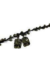 Abstract Textured Square Earrings